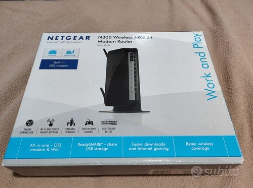 Netgear dgn2200 n300 - netgear, modem