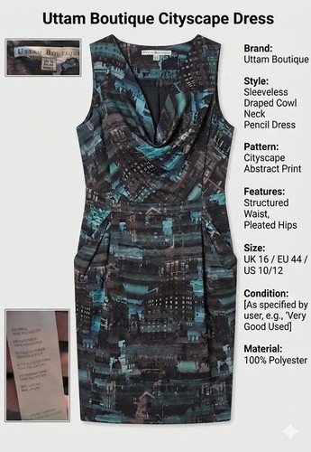 Abito uttam boutique - boutique, stampa