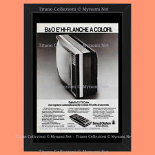Anni '70  * Pubblicità Originale "Bang&Olufsen TV, B&O è Hi-Fi, Anche a Colori"