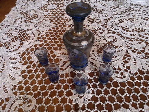 Servizio liquore antico - servizio, da