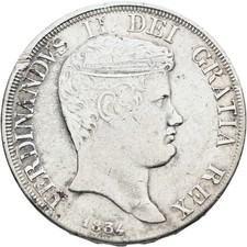 Napoli Due Sicilie piastra 120