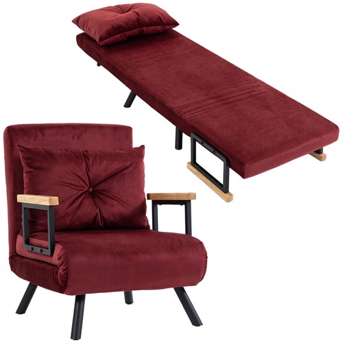 Homcom poltrona letto - homcom,