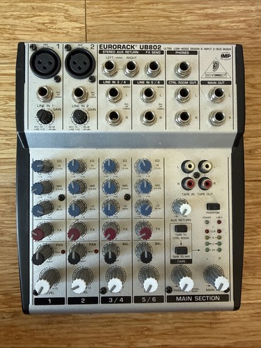 Behringer eurorack ub802 mixer - behringer,