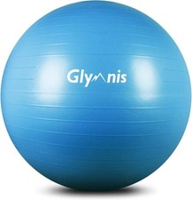 Palla da ginnastica Glymnis 55 cm YOGA blu MERCE DI SERIE B