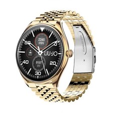 Smartwatch Uomo LIU JO LUXURY SLIM MAN SWLJ161 Acciaio Gold Dorato Touchscreen