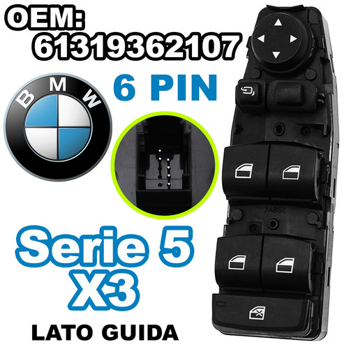 Window regulator switch mirror