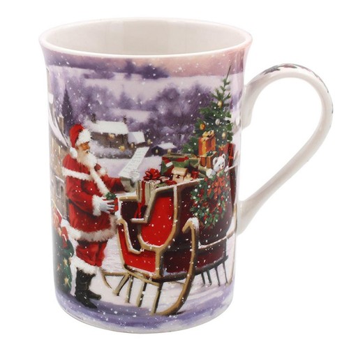 Tazza natale porcellana - di,