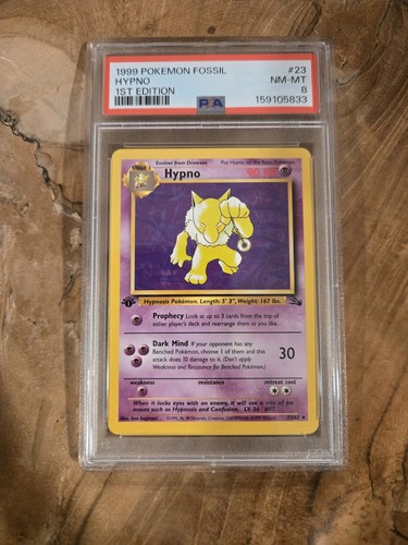 1999 pokemon fossil 1st - fossil,