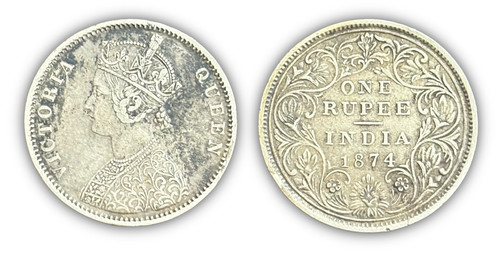 Moneta argento 1874 - argento,