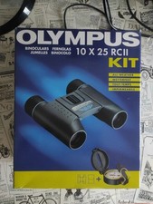 Olympus 10x25 RC II Kit  Binocolo + Bussola Vintage + Binocolo 4x25 