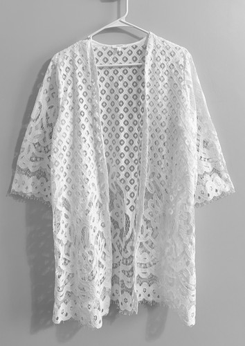 Cardigan kimono pizzo maurices - cardigan,