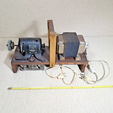 Trasformatore motore elettrico con regolatore di velocità per smeriglio vintage