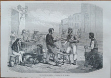 Stampa antica Gioco della