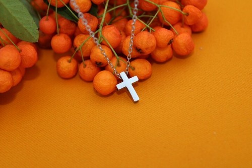 Collana croce donna catena - croce,
