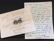 🔥WALT DISNEY 1962 Worn Used