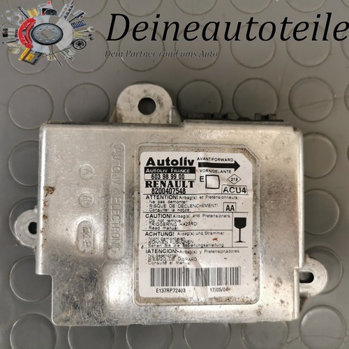 Centralina airbag renault - airbag,