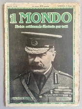 IL MONDO Rivista settimanale illustrata per tutti. Collezione dal 1916 al 1920.