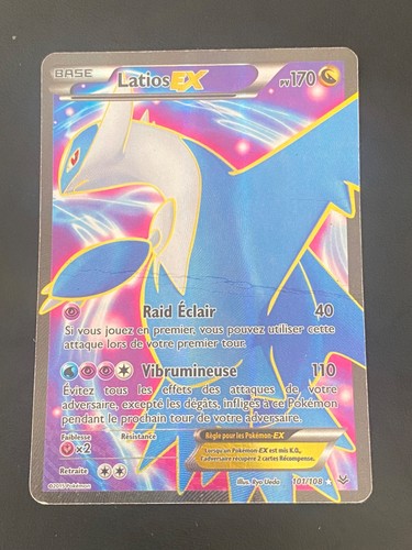 Carte pokemon latios - carte,