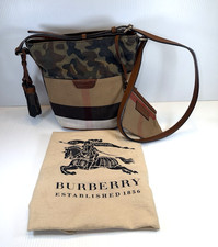 Burberry Bucket Bag w/ Camo