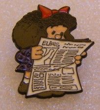 PIN'S MAFALDA JOURNAL EL PAIS