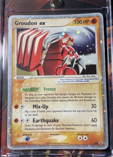 Holo swirl groudon - holo,