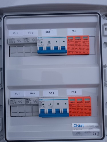 Quadro stringhe mppt - 4,