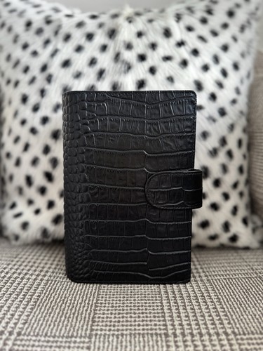 Leather personal size black - leather,