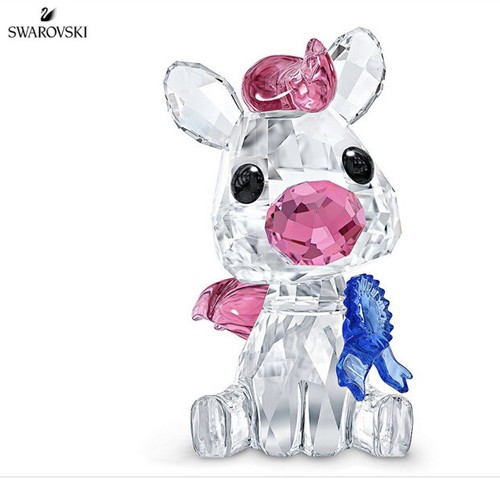 Statuina cristallo rosa - , blu