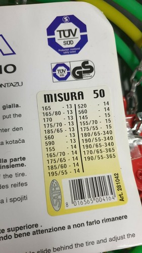 Catene neve auto teknica - catene, nuove