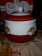 Thun Biscottiera Dolce Natale Con Angeli Con Scatola nuova