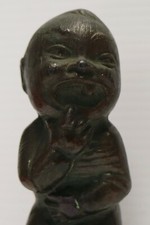 Scultura di Bronzo "Pupetto" inizio '900 bronze sculpture