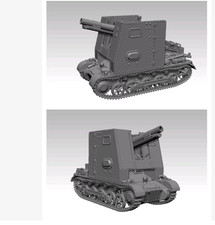 Stampa 3D 1/72 tedesco T2