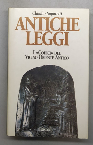 Antiche leggi codici del - i,