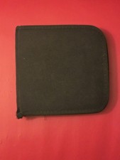 Custodia porta CD/DVD nera con