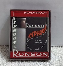 Vintage Ronson typhoon lighter