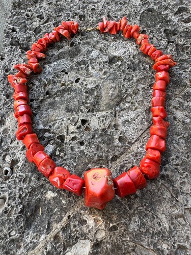 Collana corallo sciacca - collana,