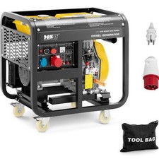 Gruppo elettrogeno diesel Generatore di corrente 8500 W 30 L 230/400 V mobile tr