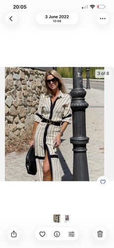 Abito camicia donna zara panna - camicia,