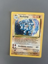 Carta Pokemon Machamp 8/102 HOLO ITA Prima Edizione 1999-2000 Set base 