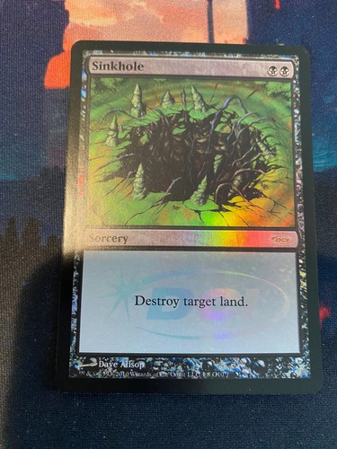 Mtg judge promo sinkhole foil - judge,