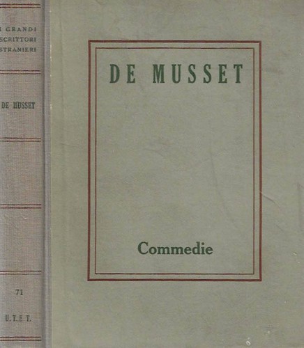 Commedie alfredo de musset - de,