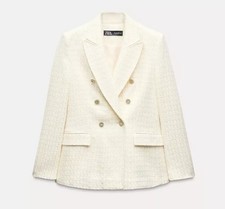 Giacca blazer doppiopetto ZARA