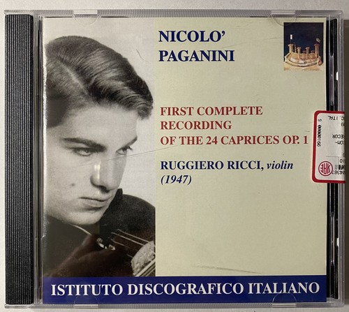 Paganini caprices 1 - 24,