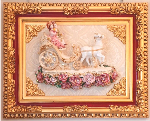 Quadro calesse con amanti - con,