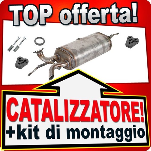 Catalizzatore per smart fortwo - catalizzatore,