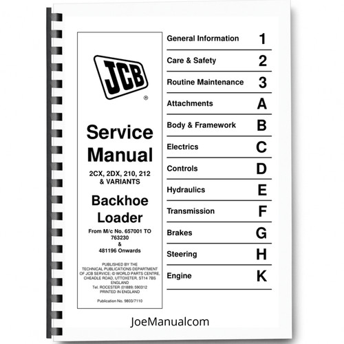 Jcb 2cx 210 - jcb, dx