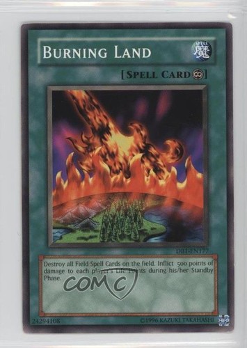Burning land yugioh - burning,