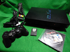 Playstation 2 fat SCPH-39004+Joypad+memory card+gioco+cavetteria