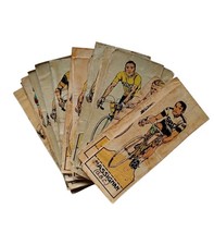 *HH* Lotto 19 Card Figurine Vintage Ciclismo Ciclisti Bici Cards Figurine 