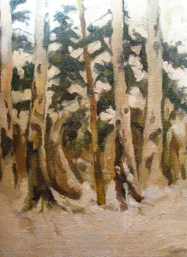 Olio tela inverno - olio,